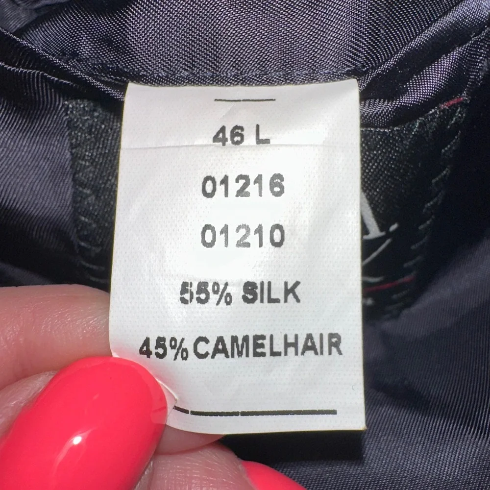 Jos. A. Bank Silk Camel Hair Blazer Sport Coat Business Career 46 L‎